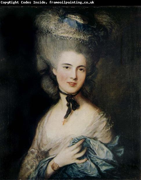 Thomas Gainsborough Lady in Blue